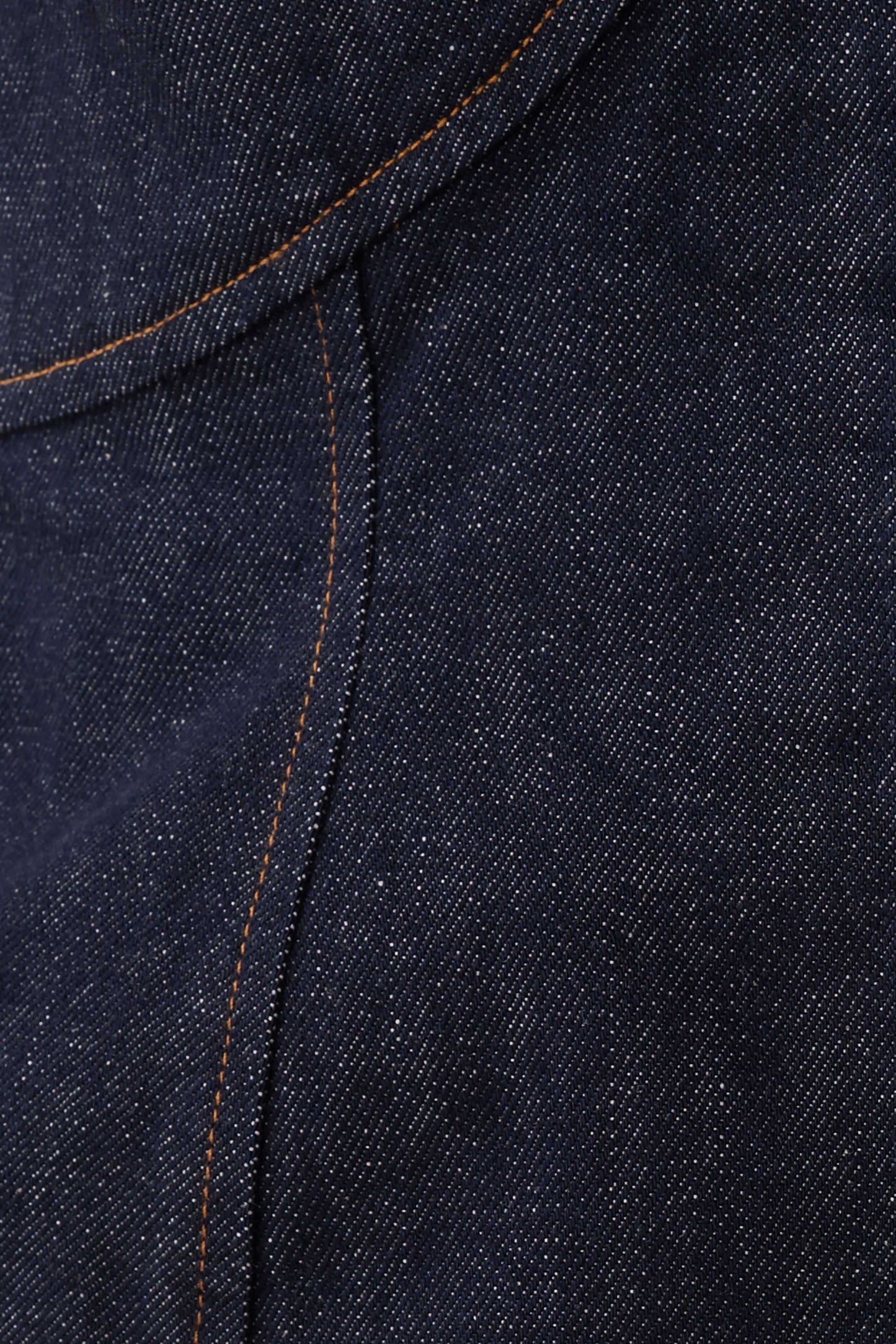 Rema Halter Longline Denim Top - Gewaschenes Indigo Blau