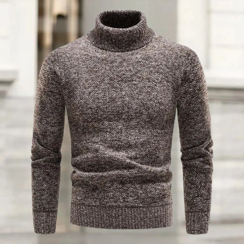 AlpenNord™ | Luxuriöser Rollkragenpullover Aus Strick