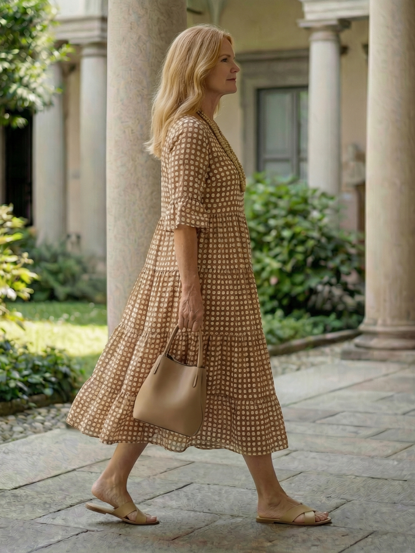 Siena | Leichtes Midi-Kleid