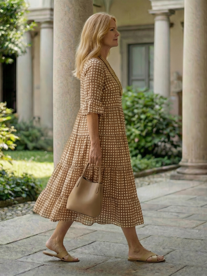 Siena | Leichtes Midi-Kleid