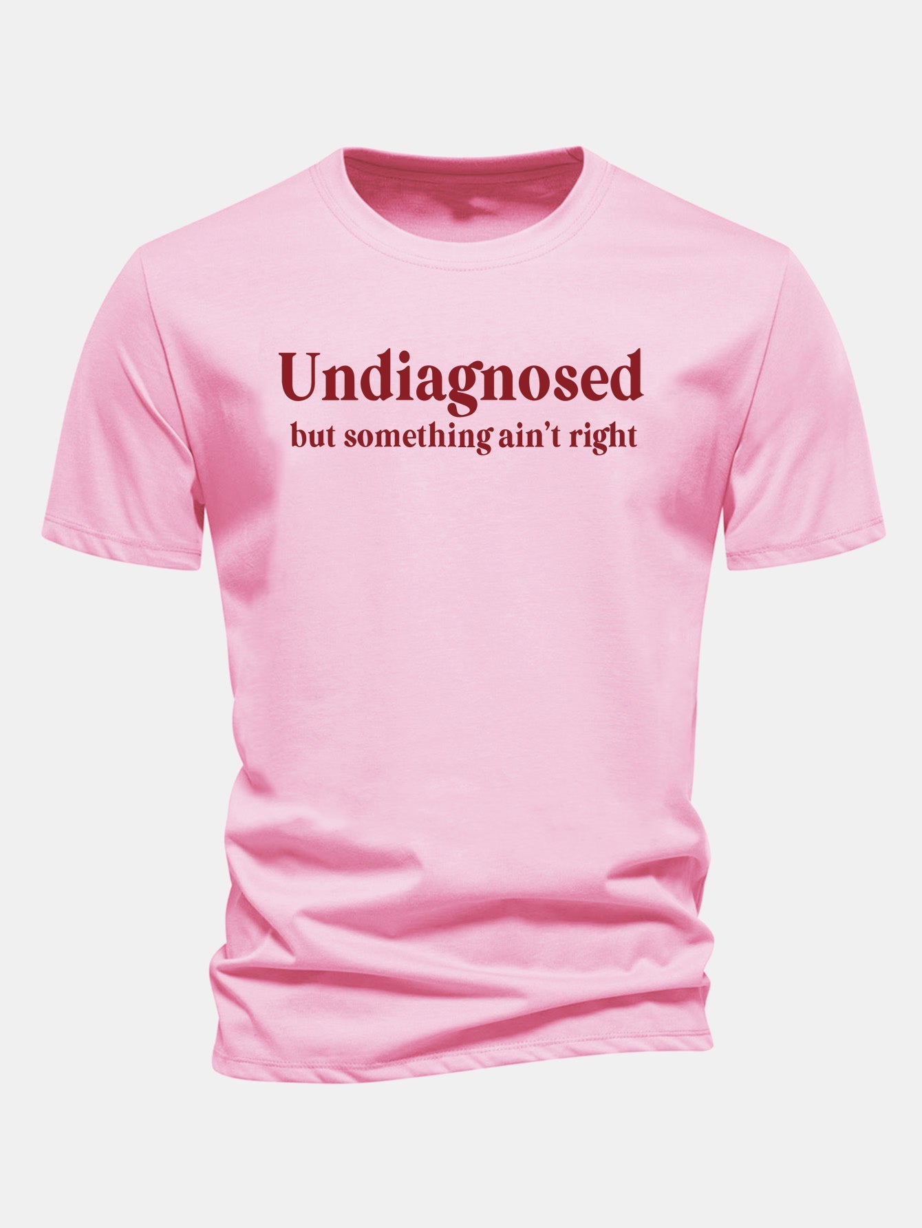 Regulär geschnittenes T-Shirt mit undiagnostiziertem Druck