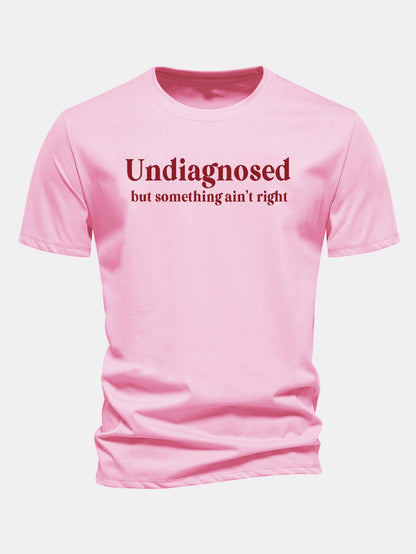 Regulär geschnittenes T-Shirt mit undiagnostiziertem Druck