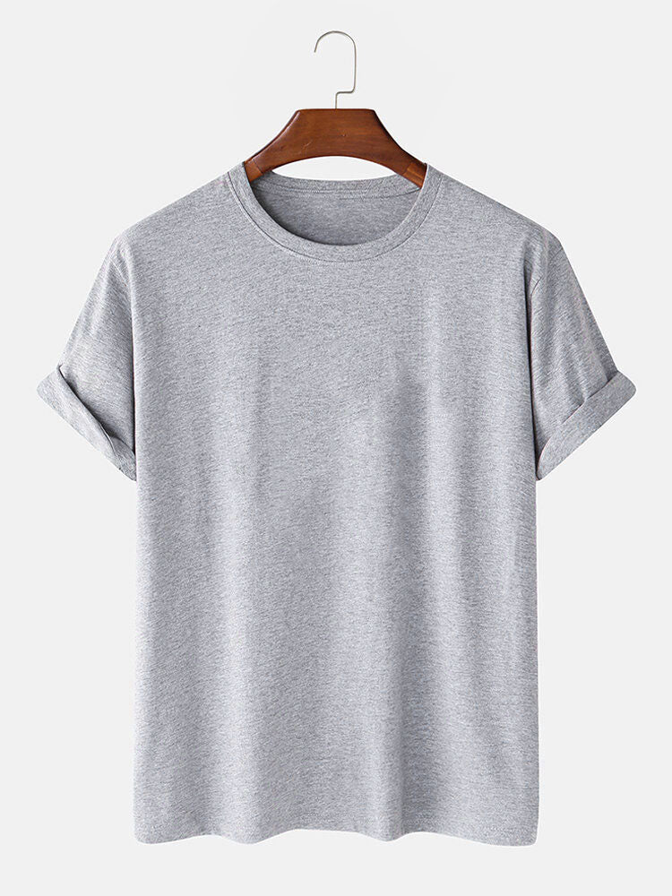 100% Baumwolle Basic T-Shirt