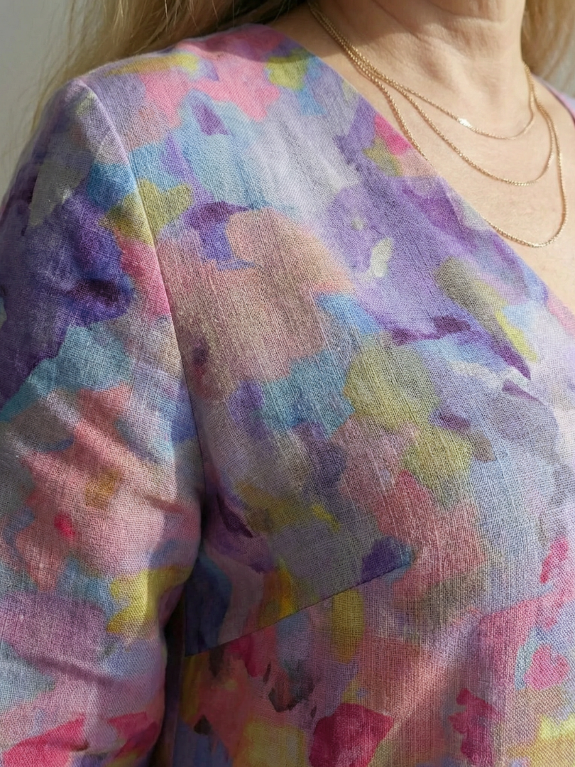 Dörte | Lockeres Midikleid mit Blumenmuster