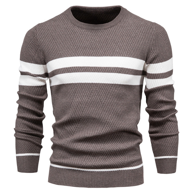 Kaufmann™ | Moderne Herrenpullover mit Streifenmuster