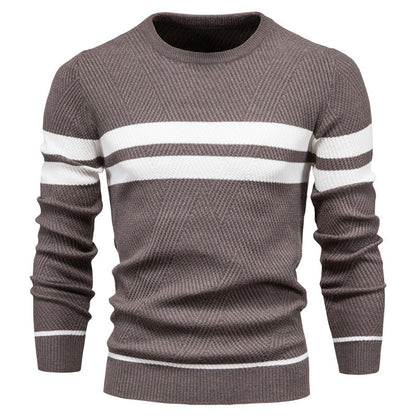 Kaufmann™ | Moderne Herrenpullover mit Streifenmuster