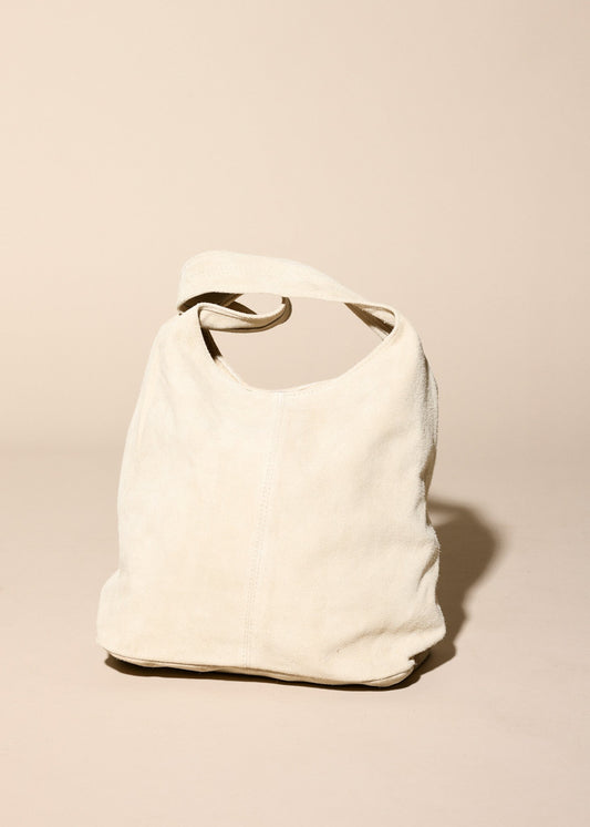 SUEDE SHOPPER CREAMY