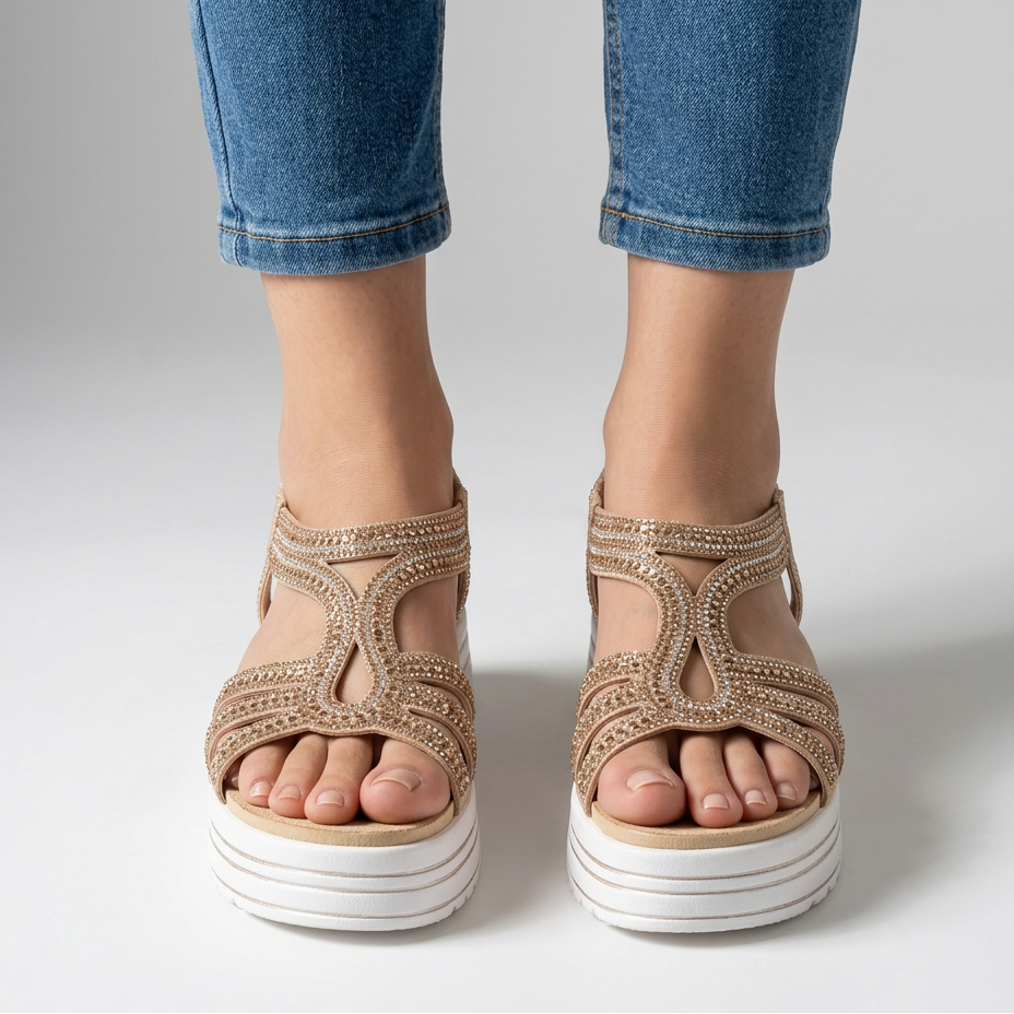Atena - Bequemer Sandale für Damen