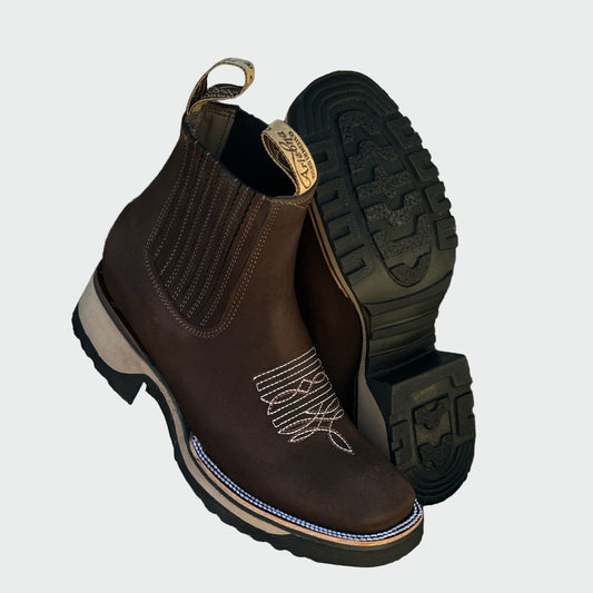 AlpenNord™ | Cowboy-Stiefel aus Leder