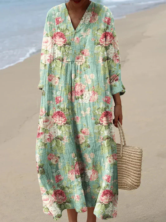 Van Elst Mode® | Sommerliches Blumenkleid