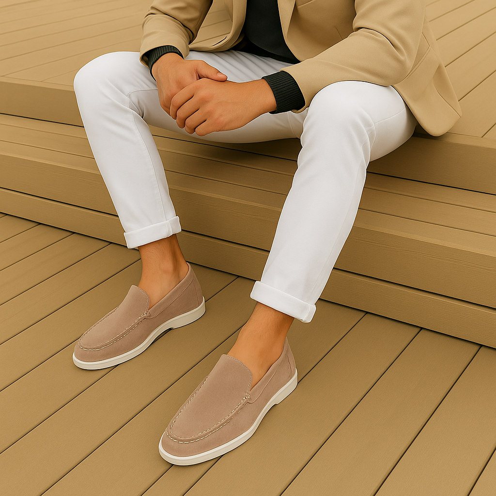 Chice Wildleder Slipper
