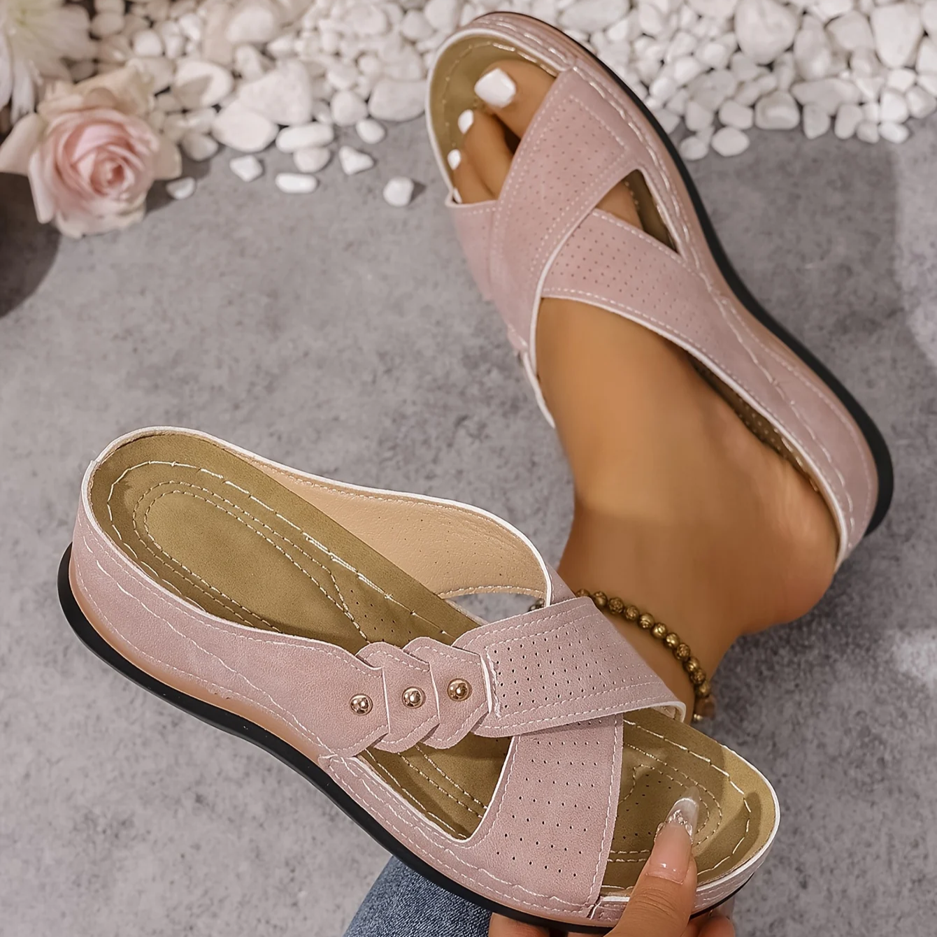 Pascalle | Orthopädische Wedge Sandalen