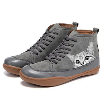 MAELEN™ | Damen Leder-Sneaker