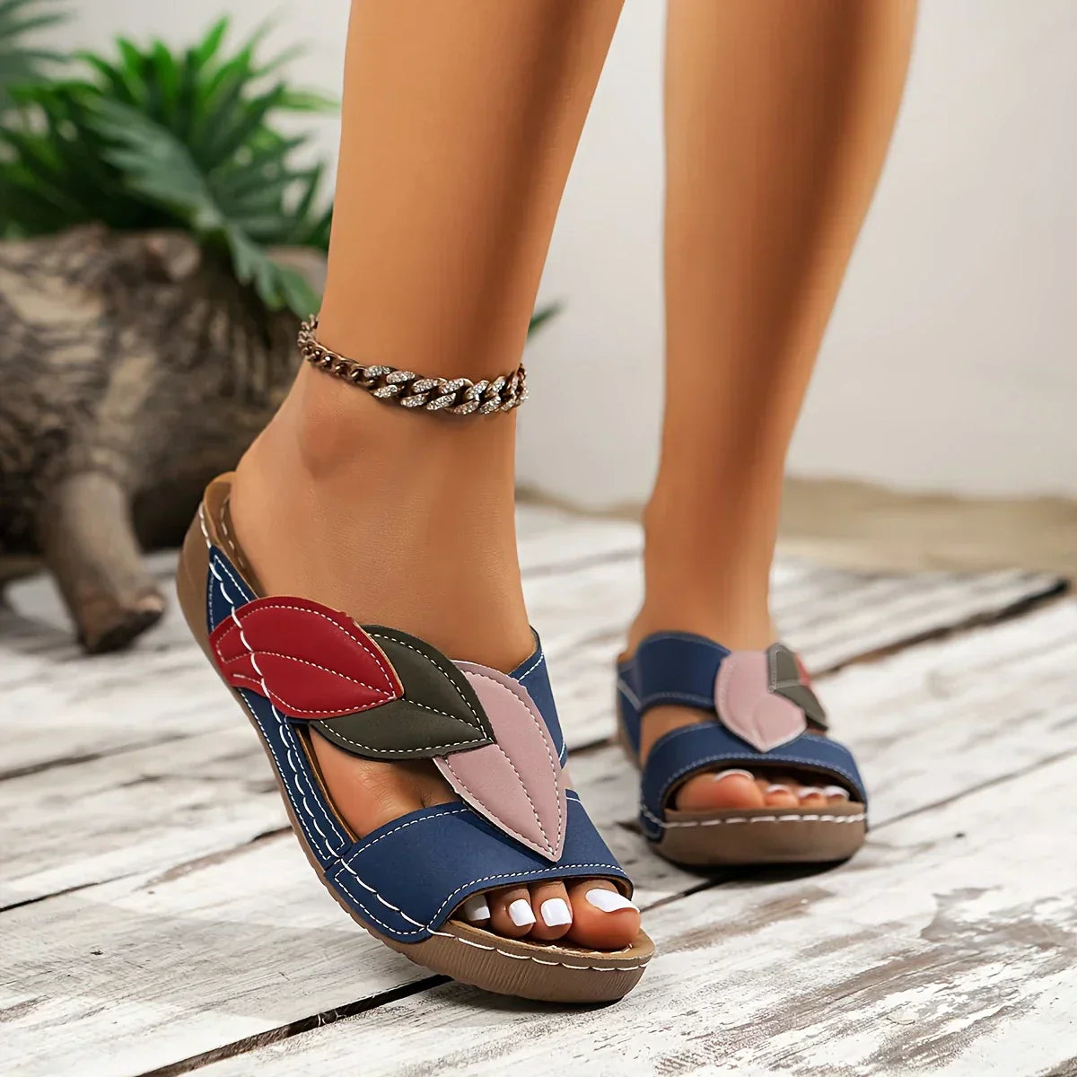 Solveig™ – Slip-on-Sandalen