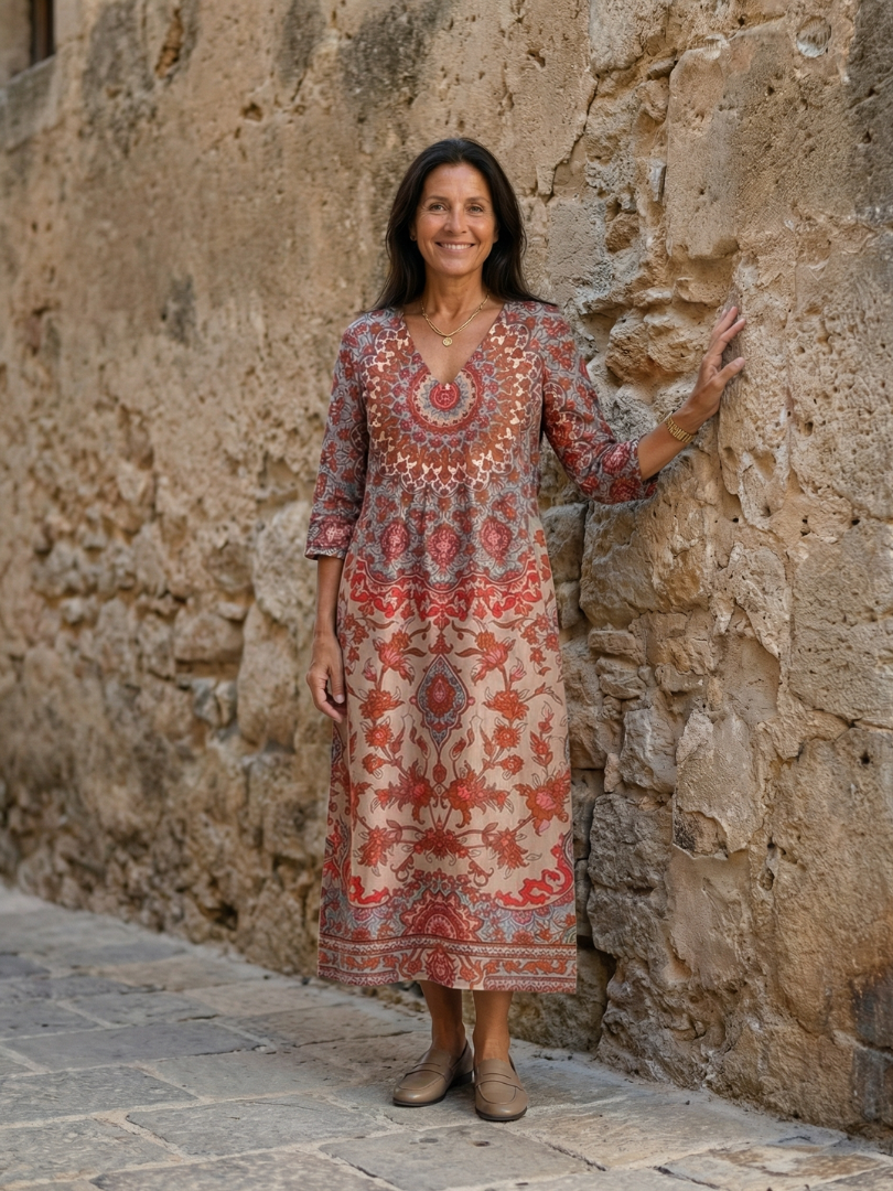 Annelie | Ausgewogenes Midi-Kleid