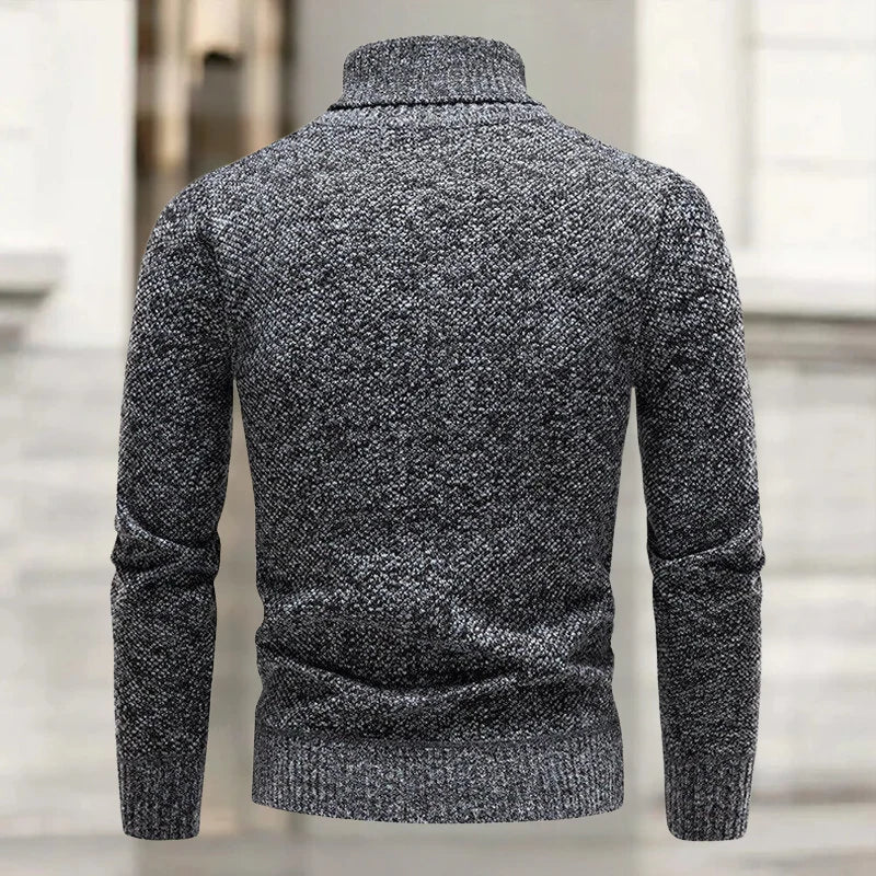 AlpenNord™ | Luxuriöser Rollkragenpullover Aus Strick