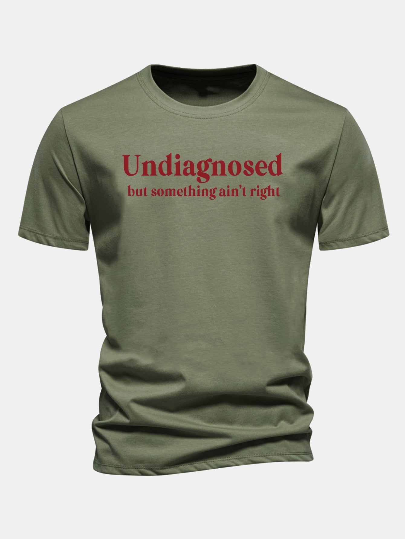 Regulär geschnittenes T-Shirt mit undiagnostiziertem Druck