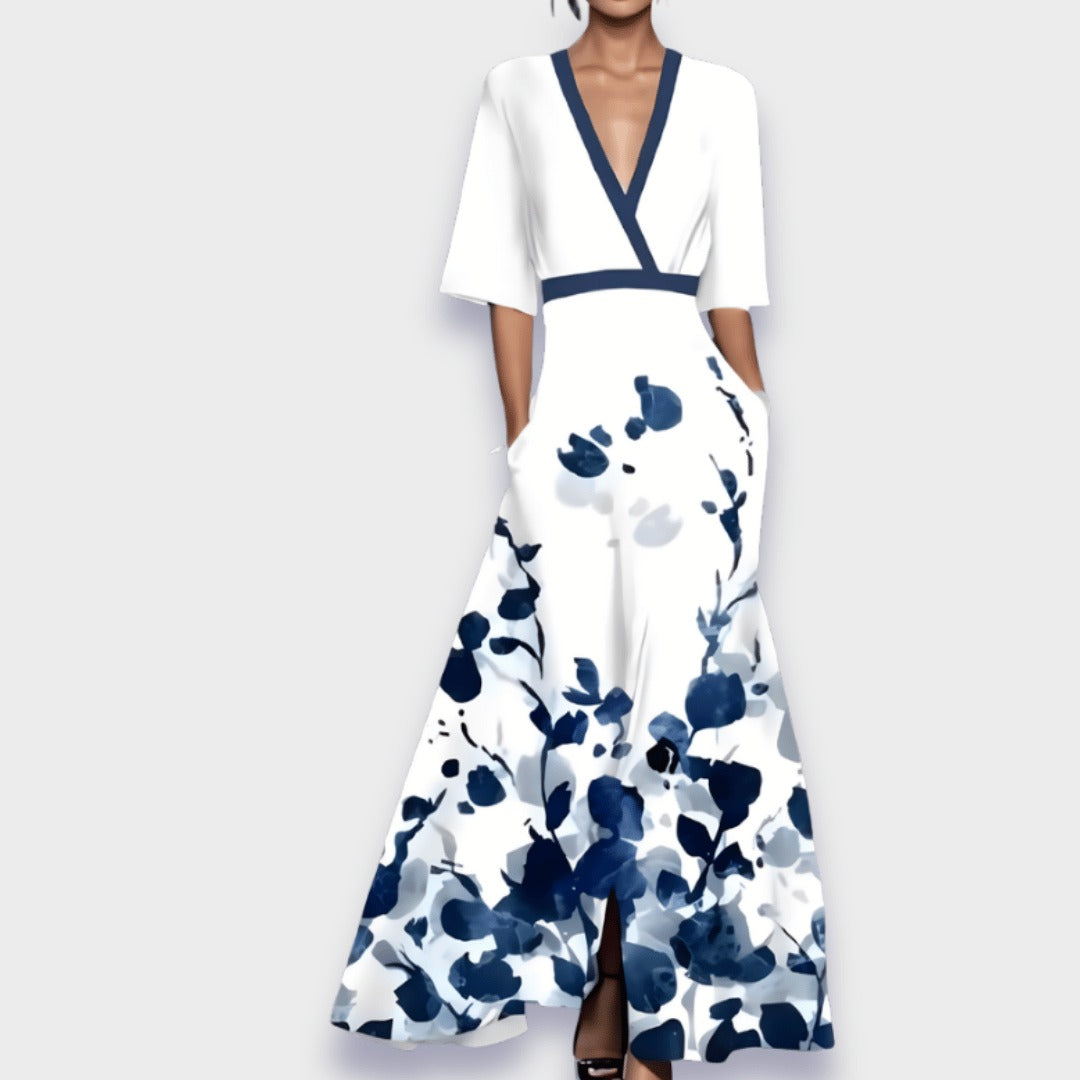 Sanne™ - Bequeme Kleid mit Dreiviertelärmeln