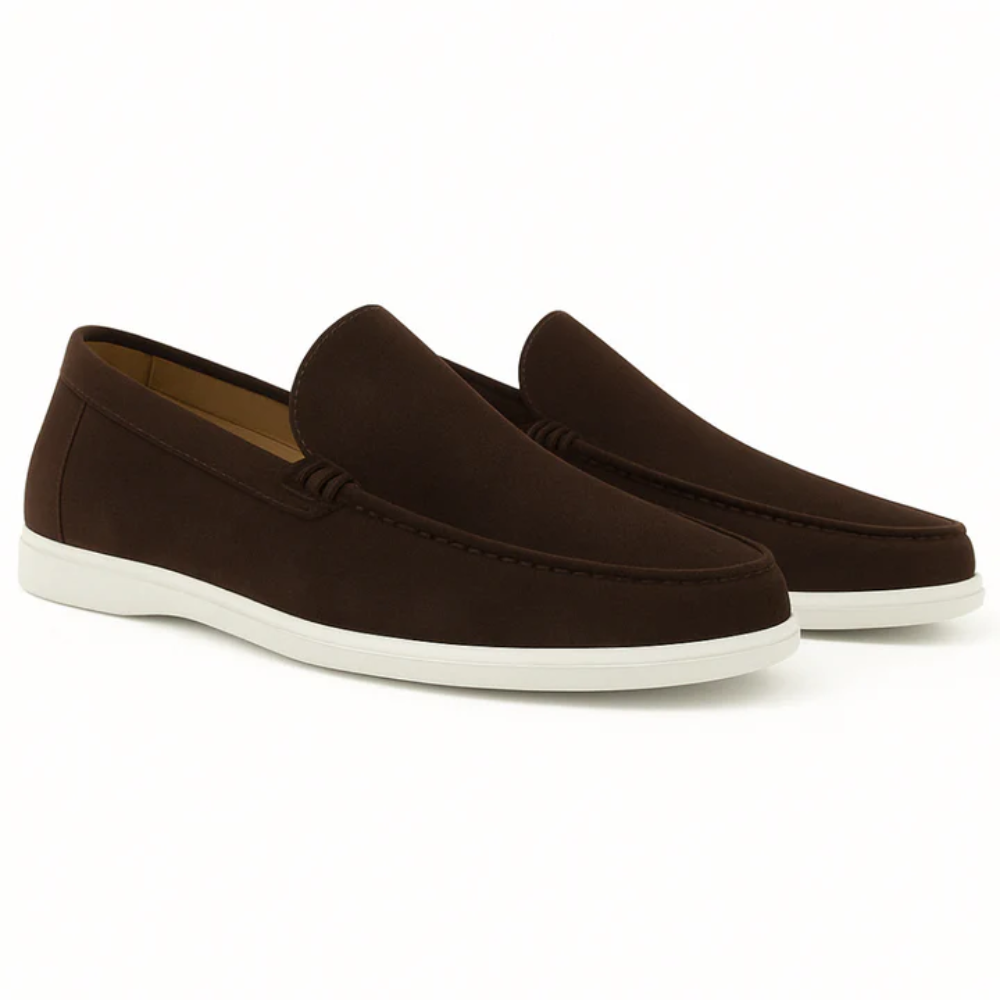 Lässige Wildleder Slipper