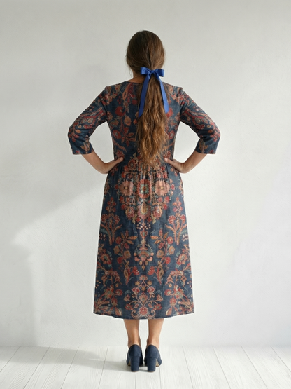 Ulrike | Weiches Midi-Kleid