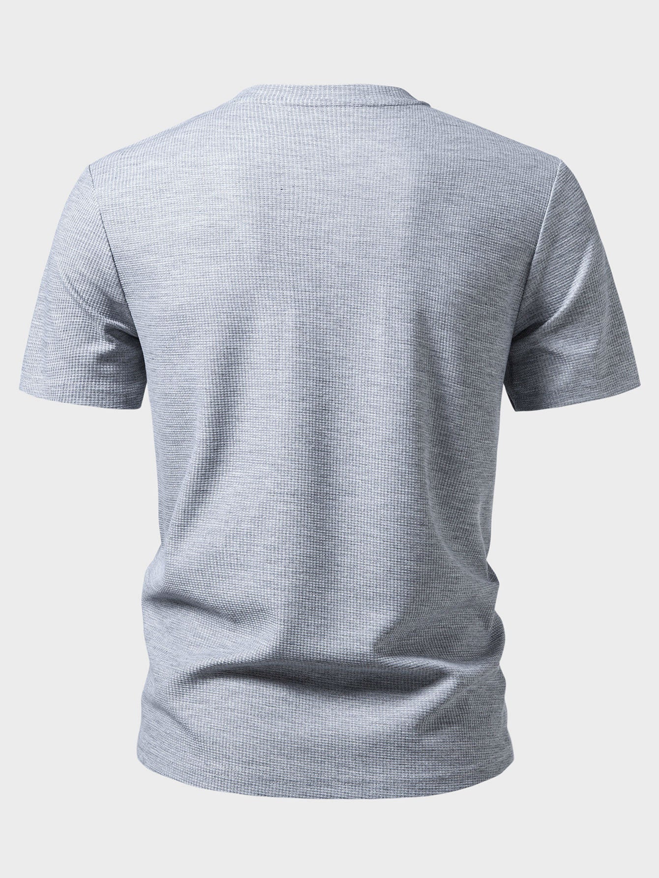 Waffel Viertel Reißverschluss T-Shirt & 2-in-1 Waffel 7″ Shorts