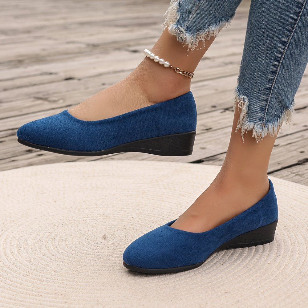 Clara | Bequeme Ballerinas mit Keilabsatz