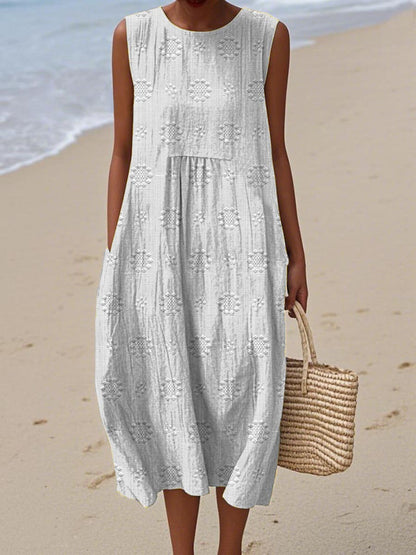 Van Elst Mode® | Sommerbrise bedrucktes Kleid