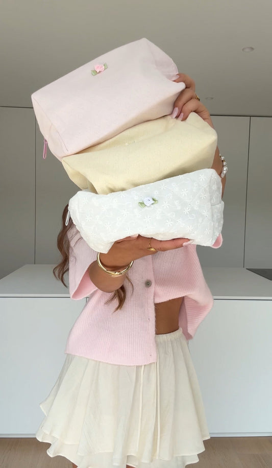 BEAUTY POUCH 3 COLORS