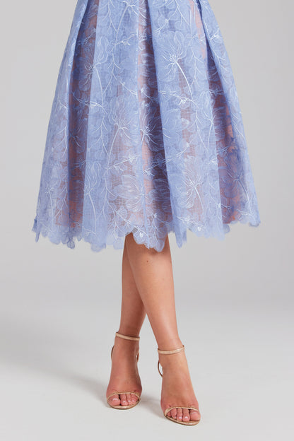 Olivia Blaues Kleid