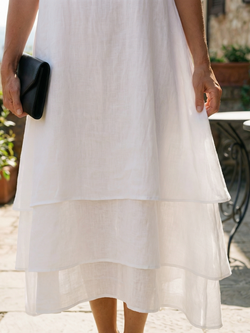 Belen | Luftiges Sommerkleid mit Stufen