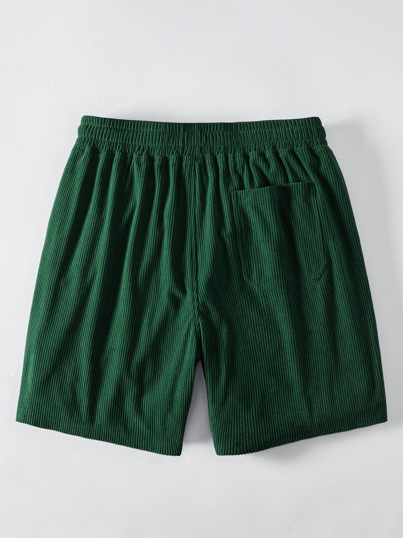Relaxed Fit Polo-Shirt mit Kontrastkragen & Cordshorts 7"