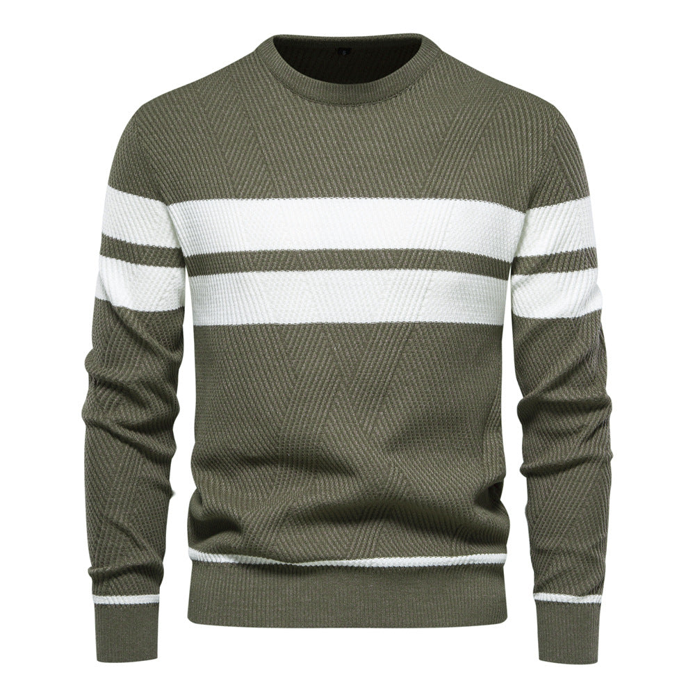 Kaufmann™ | Moderne Herrenpullover mit Streifenmuster