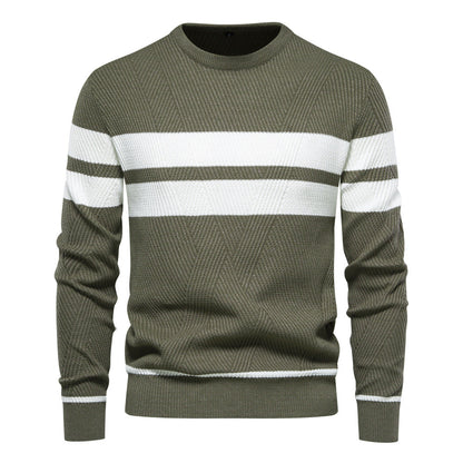 Kaufmann™ | Moderne Herrenpullover mit Streifenmuster
