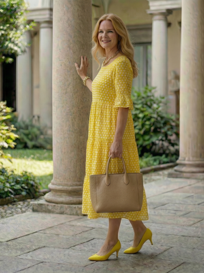 Siena | Leichtes Midi-Kleid