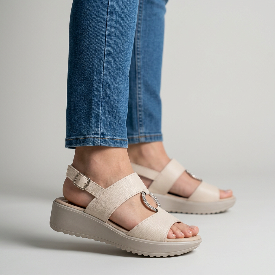 Leila - Bequemer Sandale für Damen