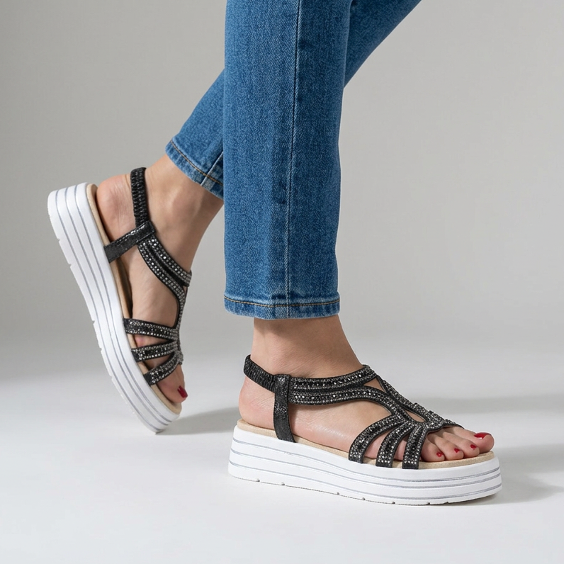 Atena - Bequemer Sandale für Damen