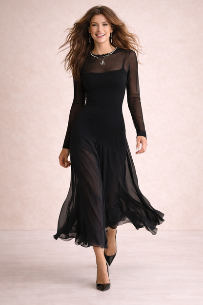 VIVIENNE | Mila - Fallendes Maxi-Kleid