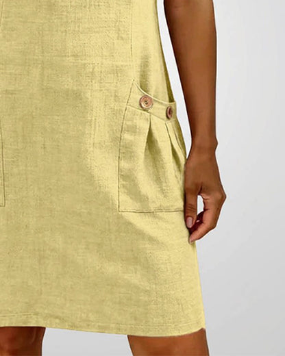 Vienna-Stil® | Baumwollkleid mit Reißverschluss