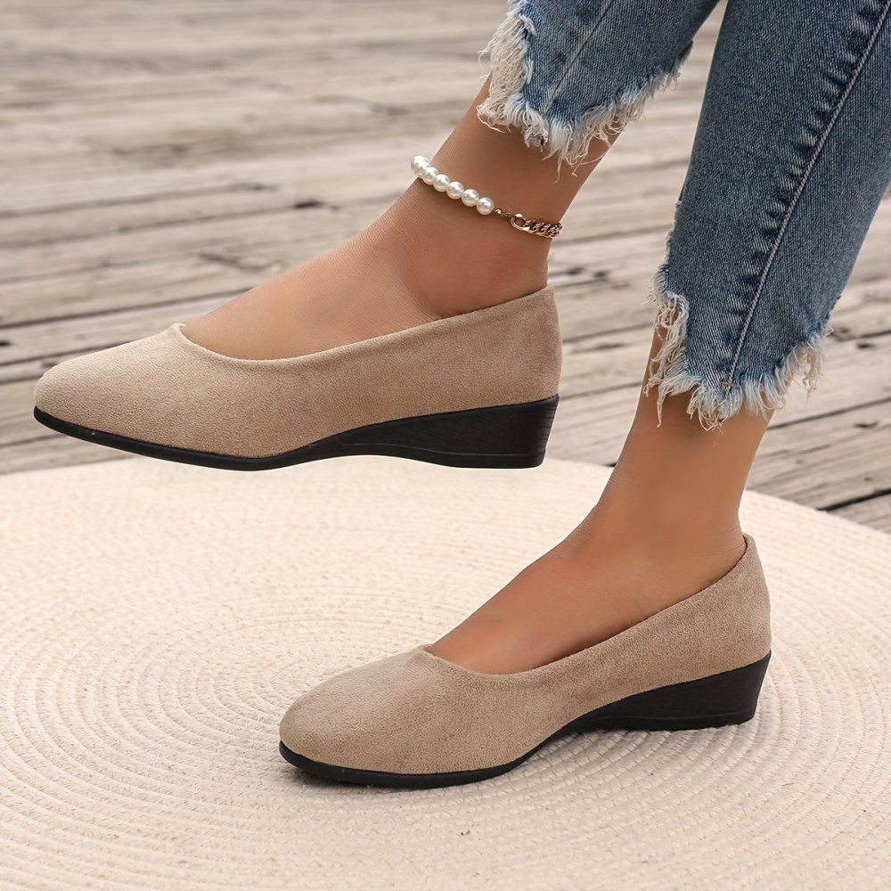 Clara | Bequeme Ballerinas mit Keilabsatz