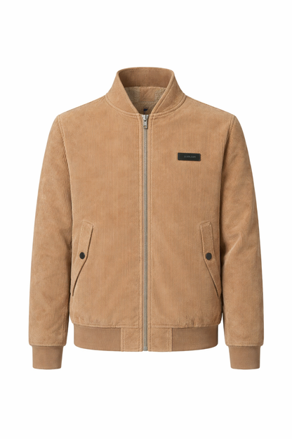 Udo™  | cordjacke mit fleecefutter