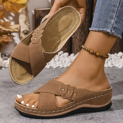 Pascalle | Orthopädische Wedge Sandalen