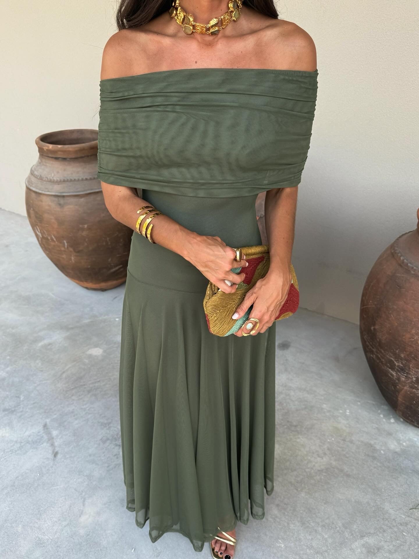 Toledo Lange Kleid