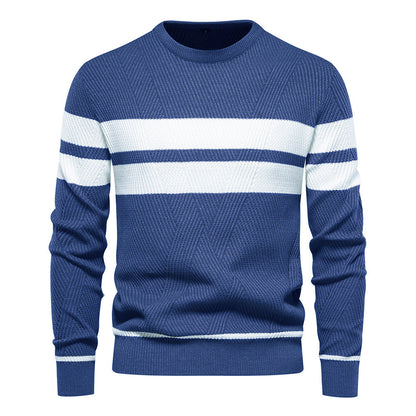 Kaufmann™ | Moderne Herrenpullover mit Streifenmuster