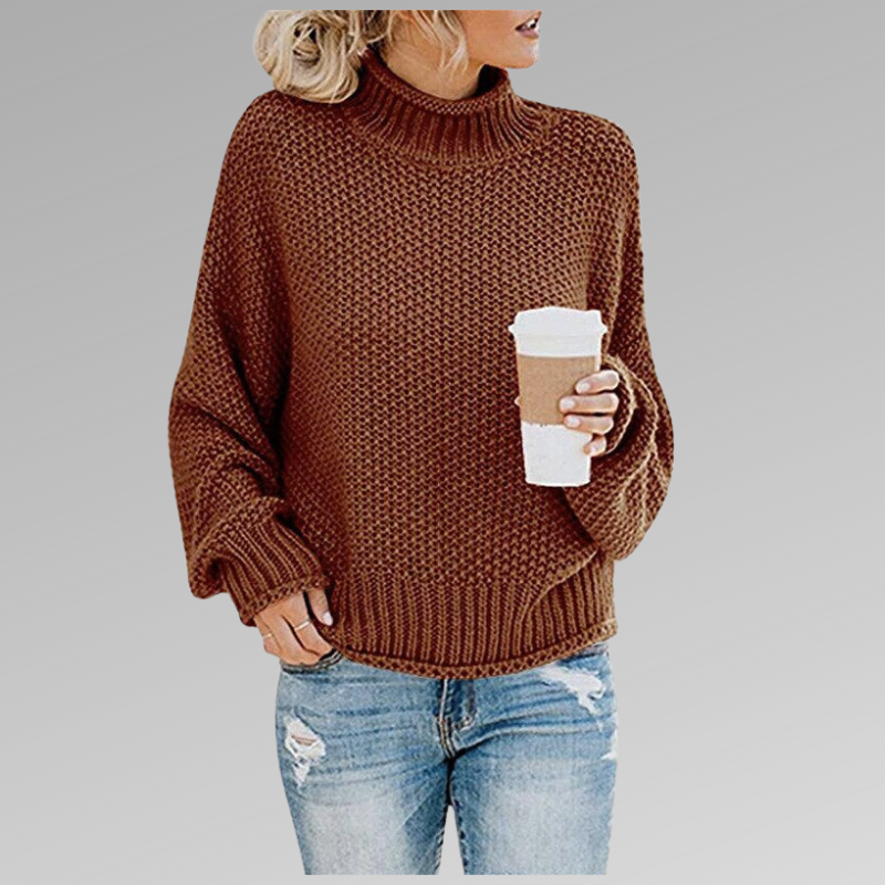 Braelyn | Pullover mit hohem Kragen