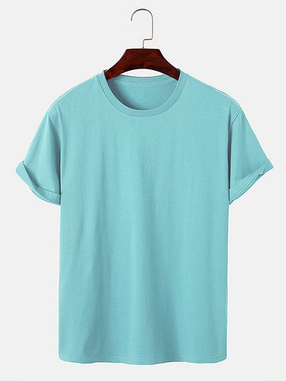 100% Baumwolle Basic T-Shirt