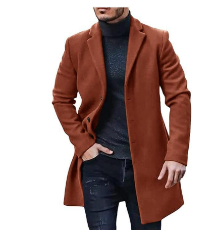 AlpenNord™ | Langer Trenchcoat für Herren
