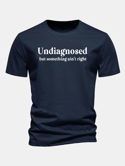 Regulär geschnittenes T-Shirt mit undiagnostiziertem Druck