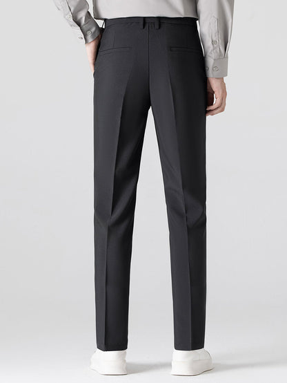 Kontrastbesatz Ribbed Johnny Kragen Strick Polo & Slim Fit Tapered Hose