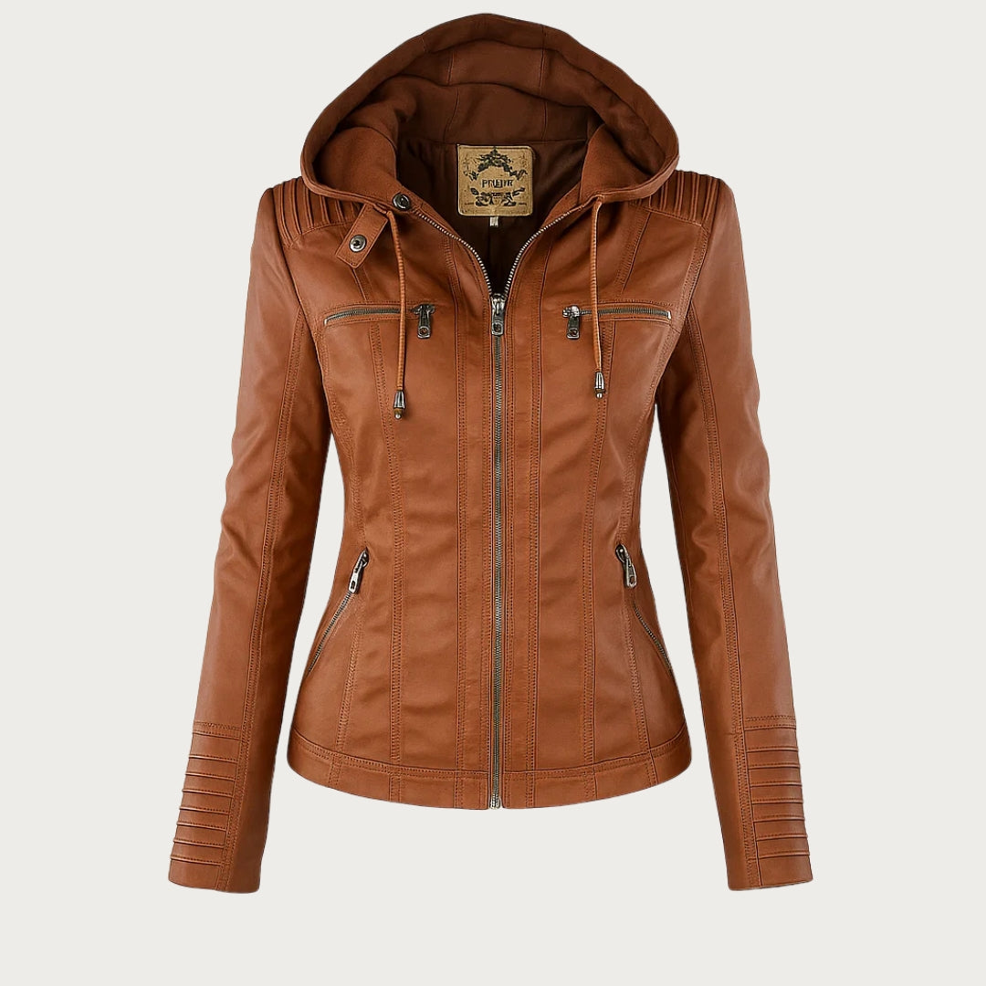 Monika | Robuste und elegante Lederjacke