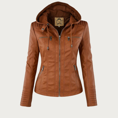 Monika | Robuste und elegante Lederjacke